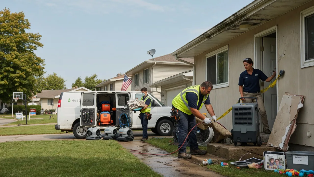 Water Damage Restoration in Addis, LA near me